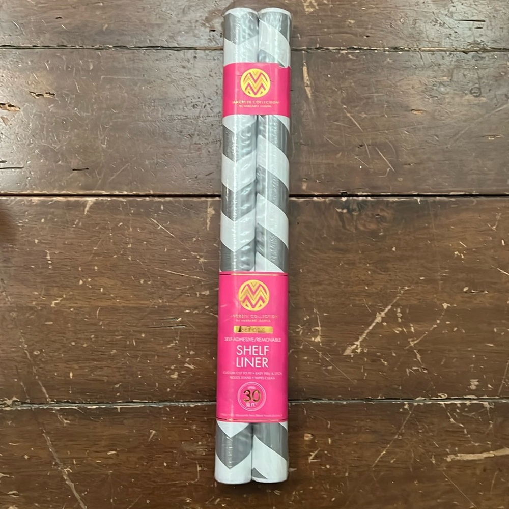 NEW Macbeth Collection Chevron Shelf Liner